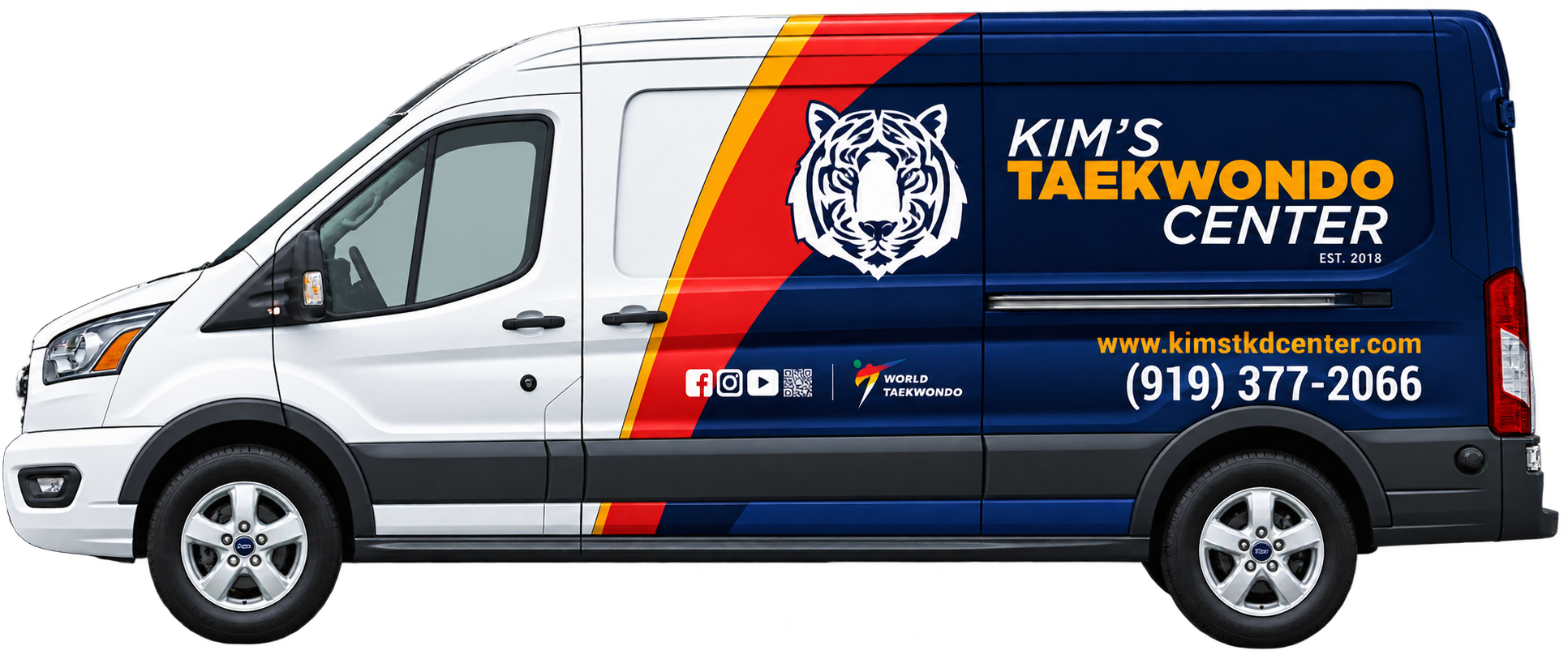 Kim's Taekwondo Center Camp Van